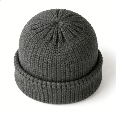 Logotipo personalizado Chapéu de boné de tricô unisex com acrílico de alta qualidade para o calor e estilo do inverno