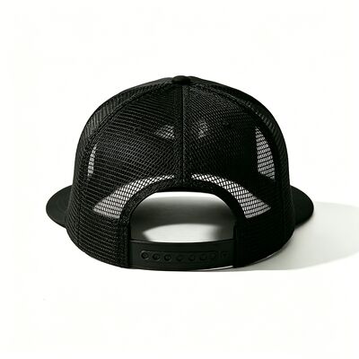 Impressão de tela Logotipo 5 Painel Trucker Cap Unisex Confort Fit Ideal Para Todas as Estações Ajustável Roupa Leve