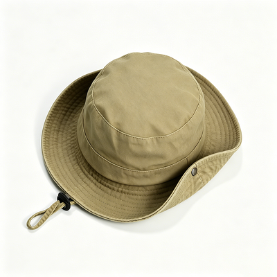 Chapéu de balde de pescador chapéu de balde de exterior material leve e respirável 20 anos de experiência Cap ideal para acampar e caminhada