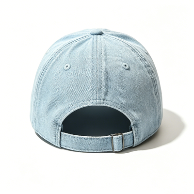 Chapéu de Papai Desportivo com tecido 100% de algodão ajustável, fecho de metal e design leve e respirável