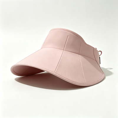 7.5 polegadas Visor Largura Chapéu de sol Borda curva Chapéu leve elegante Projetado para esportes ao ar livre caminhada Pesca e viagens