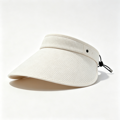 Capuz de visor de sol ajustável com 7,5 polegadas de largura e comprimento ideal para proteção solar durante exercícios ao ar livre