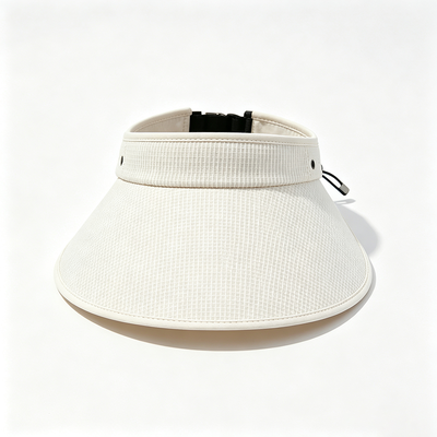 Capuz de visor de sol ajustável com 7,5 polegadas de largura e comprimento ideal para proteção solar durante exercícios ao ar livre