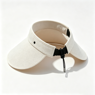 Capuz de visor de sol ajustável com 7,5 polegadas de largura e comprimento ideal para proteção solar durante exercícios ao ar livre