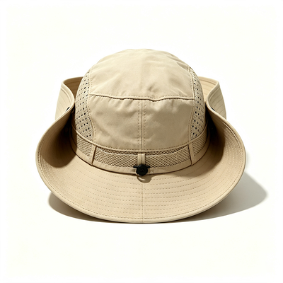 Chapéu Boonie Leve e Respirável para Exterior com Aba Larga para Proteção Solar em Caminhadas, Acampamentos e Pesca