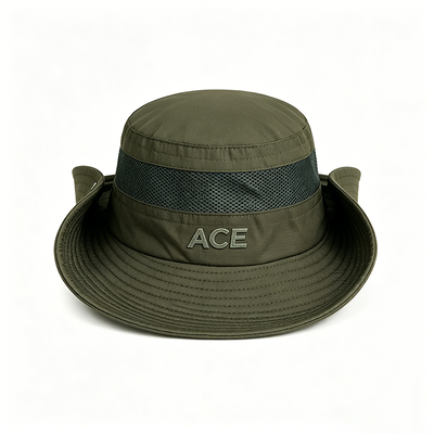 UPF 50 Chapéu Tactical Boonie Militar com 3 "Larga Borda e Mistura de Algodão / Poliéster para Aventuras ao Ar Livre