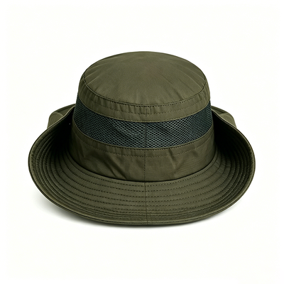 UPF 50 Chapéu Tactical Boonie Militar com 3 "Larga Borda e Mistura de Algodão / Poliéster para Aventuras ao Ar Livre