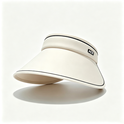 Proteção UV Visor solar Cap Larga borda Leve Respirável Fios ajustáveis Perfeito para esportes ao ar livre Golfe Tênis Correndo