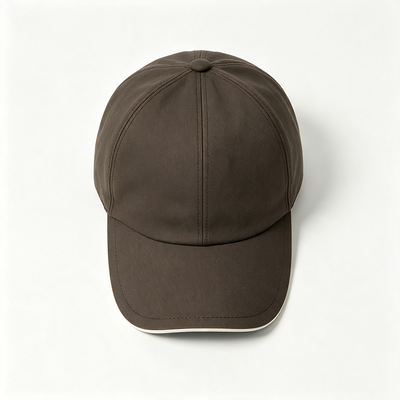 Hand Wash Six Panel Baseball Cap High Profile Crown Breathable Fabric Lightweight Design Perfect For Outdoor Activities