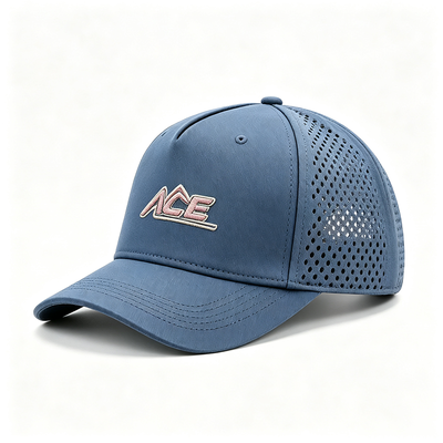 Chapéu de basebol unisex de seis painéis com 2 pálpebras Design leve e respirável Perfeito para desporto