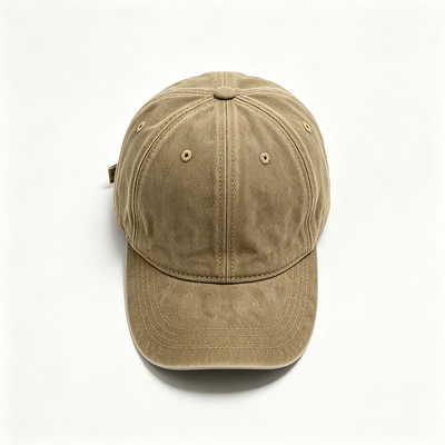 Boné Esportivo Dad Hat com Fita Interna 100% Algodão, Fivela de Metal Ajustável e Design de 6 Painéis
