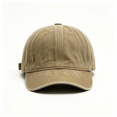 Boné Esportivo Dad Hat com Fita Interna 100% Algodão, Fivela de Metal Ajustável e Design de 6 Painéis