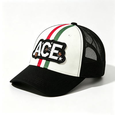 Boné Trucker Personalizável de 6 Painéis, Estilo Trucker Unissex, Adequado para Eventos Corporativos e Atividades de Team Building