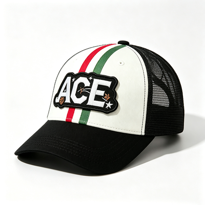 Boné Trucker Personalizável de 6 Painéis, Estilo Trucker Unissex, Adequado para Eventos Corporativos e Atividades de Team Building