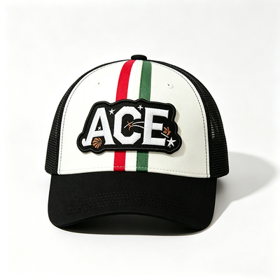 Boné Trucker Personalizável de 6 Painéis, Estilo Trucker Unissex, Adequado para Eventos Corporativos e Atividades de Team Building