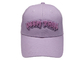 Os esportes lilás pálidos couberam das borlas punk do metal do estilo do algodão dos chapéus a cor de menina