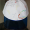 Chapéus de basebol impressos de Bill da forma costume plástico, Headwear da proteção de Sun para o verão