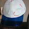 Chapéus de basebol impressos de Bill da forma costume plástico, Headwear da proteção de Sun para o verão