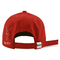 O painel do vermelho 6 da boa qualidade curvou chapéus do vermelho da sublimação do tampão