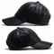 Tamanho/cor/projeto personalizados unisex curvados couro dos chapéus do paizinho dos esportes do plutônio