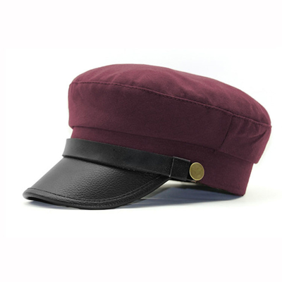 Capitão de mar militar unisex de pouco peso tampão do tampão do cadete inteiramente customizável