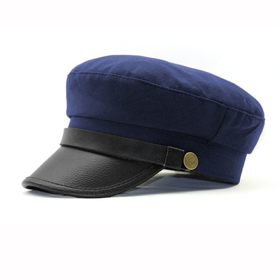 Capitão de mar militar unisex de pouco peso tampão do tampão do cadete inteiramente customizável