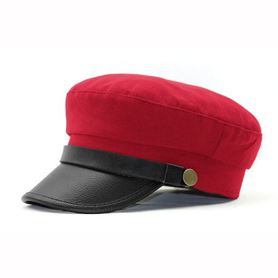 Capitão de mar militar unisex de pouco peso tampão do tampão do cadete inteiramente customizável