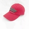 Tampão bordado personalizado do paizinho, painel 100% do chapéu seis do paizinho do algodão Eco amigável