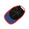 Azul customizável tampões bordados dos esportes dos bonés de beisebol com remendo bordado