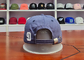 Os chapéus azuis do paizinho dos esportes da tela seca rápida Metal bonés de beisebol do vintage da curvatura/homens