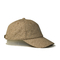 Correia bordada costume curvada dos bonés de beisebol do logotipo dos chapéus do paizinho da borda com curvatura do metal