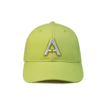 Embroidery Style 6 Panel Baseball Cap / Unisex Outdoor Sun Caps de Golf de Algodão