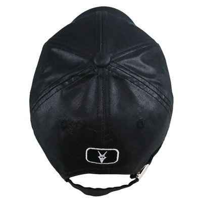Ace personalizado 58CM 6 Panel Baseball Cap Com Fivela de Metal