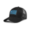 Seis remendos Mesh Trucker Hat With Plat macio Front Embroidery do painel