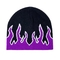 O projeto do fogo da forma faz malha o estilo de Beanie Hats Woven Label Character