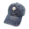 O algodão feito sob encomenda dos chapéus do paizinho dos esportes de 58cm bordou o chapéu de basebol impresso