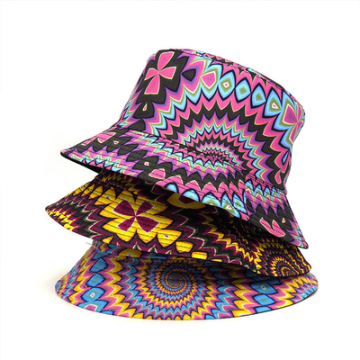 Borda redonda de Bucket Hat 60cm do pescador dos homens das mulheres da forma