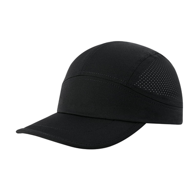 Homens Rapido e Seco de Desempenho Chapéu de Corrida Personalizado Chapéu de Desporto de malha de nylon cinza leve