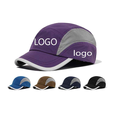 Novos bonés de beisebol esportivos de secagem rápida, protetor solar ao ar livre, leves, respiráveis, para acampamento, corrida, chapéus, boné de campista com logotipo personalizado