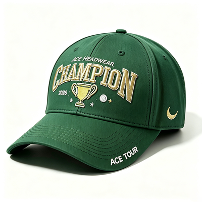 Capuz de basebol personalizado de seis painéis Pequena encomenda Material respirável oferecido Perfeito para presentes corporativos e uniformes de equipa